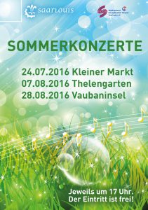 Flyer Kulturamt Sommerkonzerte 2016
